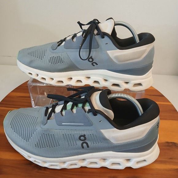 On Other - On Cloudstratus 5 Mens 10 Blue White CloudTec Running Shoes Sneakers 3MD30111504